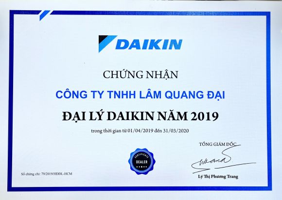 ĐẠI LÝ DAIKIN