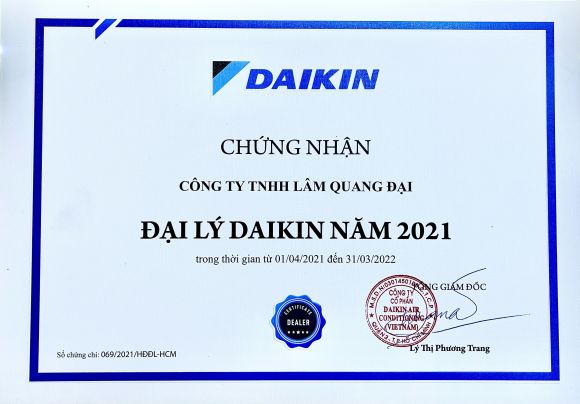 ĐẠI LÝ DAIKIN