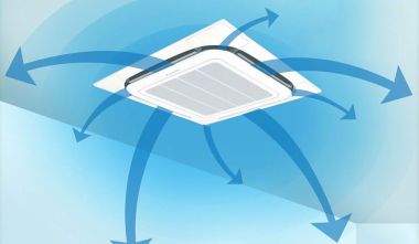 Điều hoà âm trần Daikin đa hướng thổi 1 chiều 1 pha 1.5HP FCNQ13MV1/RNQ13MV1