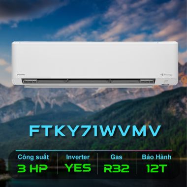 Máy lạnh Daikin Inverter 3HP FTKY71WVMV