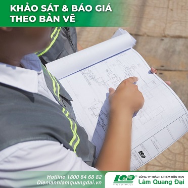 Khảo sát và báo giá theo bản vẽ