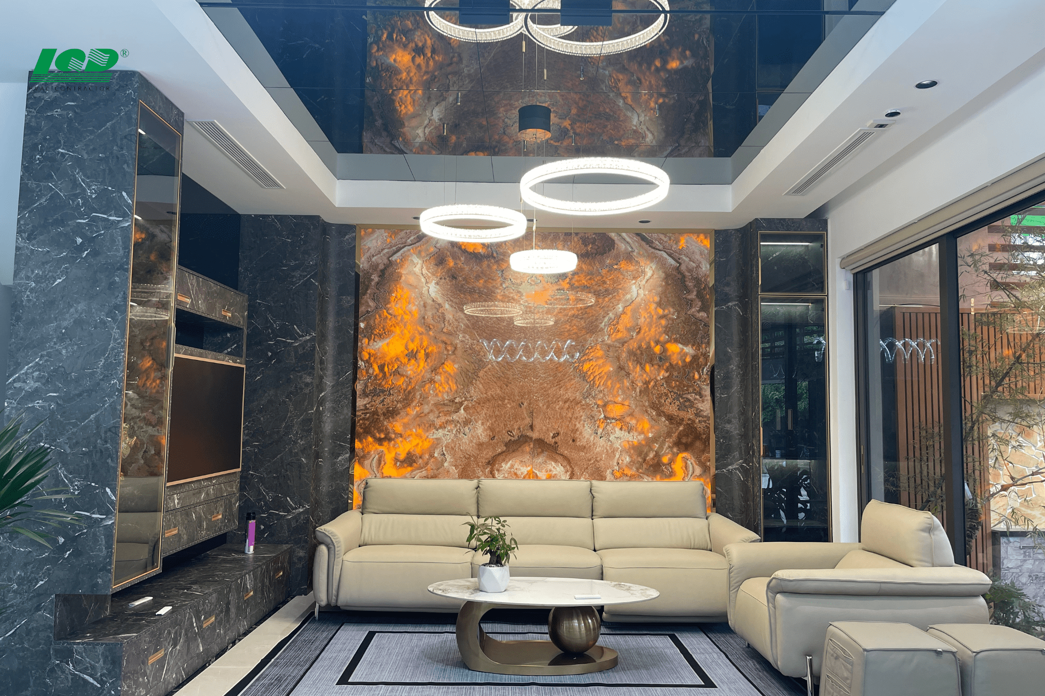 Thi Công Hệ Thống Điều Hòa Không Khí Villa Anh Hoàng