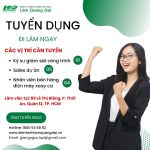 CÔNG TY TNHH LÂM QUANG ĐẠI TUYỂN DỤNG ĐI LÀM NGAY
